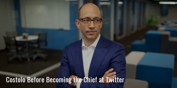 costolo before becoming the chief at twitter