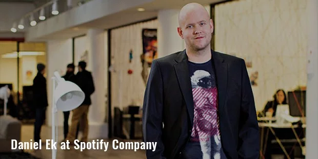даниэль эк в компании spotify