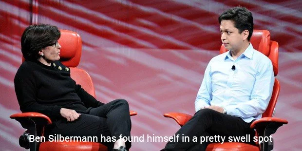 ben silbermann has found himself in a pretty swell spot ben silbermann has found himself in a pretty swell spot