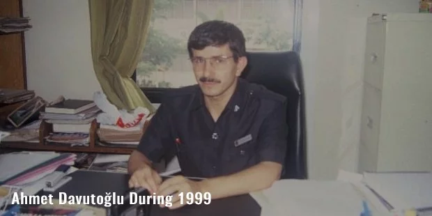 ahmet davutolu during 1999