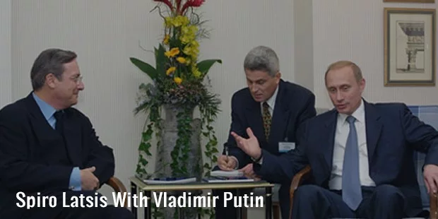 spiro latsis with vladimir putin spiro latsis with vladimir putin