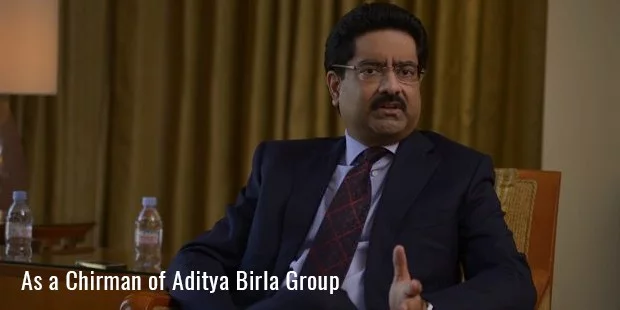 как председатель группы aditya birla