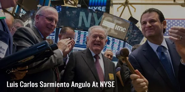 luis carlos sarmiento angulo at nyse luis carlos sarmiento angulo at nyse