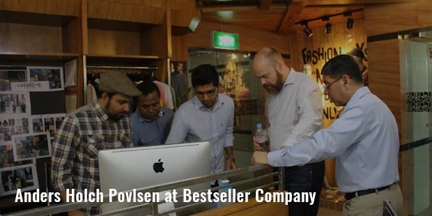 anders holch povlsen at bestseller company anders holch povlsen at bestseller company