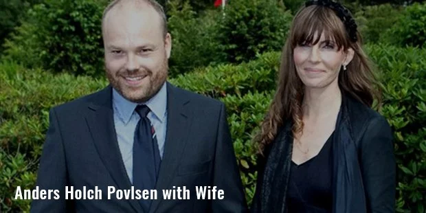 anders holch povlsen with wife anders holch povlsen with wife