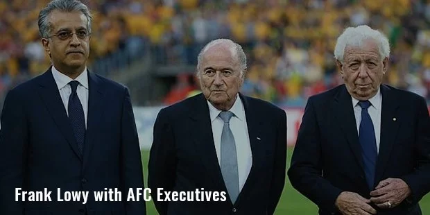 фрэнк лоуи с руководителями afc фрэнк лоуи с руководителями afc