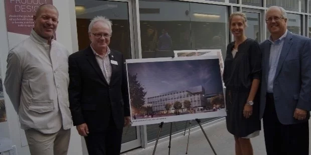chip wilson, founder of lululemon, alan davis, kwantlen s president, shannon wilson