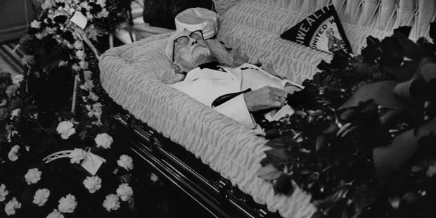 похороны полковника сандерса