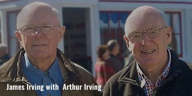 james irving with arthur irving