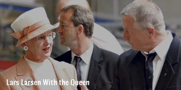 ларс ларсен с королевой
