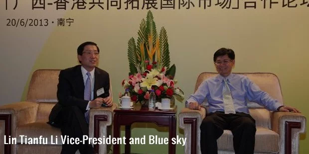 lin tianfu li vice president and blue sky
