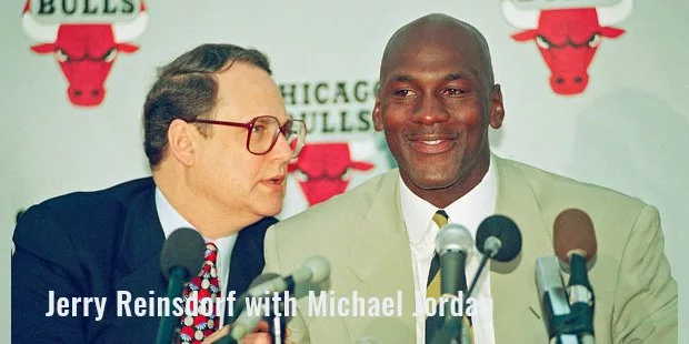джерри райнсдорф с майклом джорданом