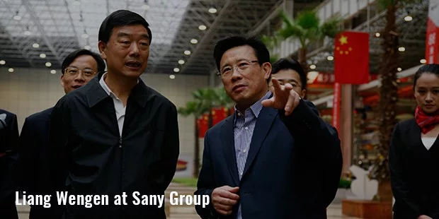 sany group на лян вэнгэн