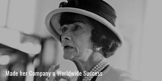 Сделала свою компанию мировым успехом