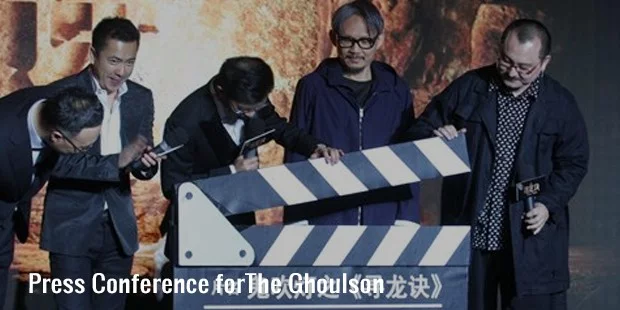 press conference forthe ghoulson press conference forthe ghoulson