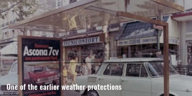 one of the earlier weather protections one of the earlier weather protections