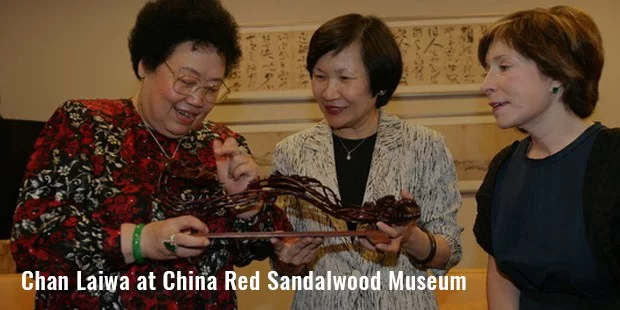 chan laiwa at china red sandalwood museum chan laiwa at china red sandalwood museum