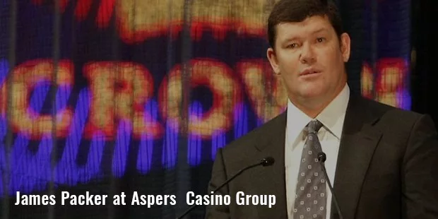 james packer at aspers casino group