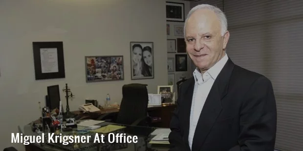 miguel krigsner at office