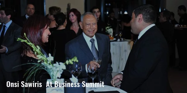 onsi sawiris at business summit