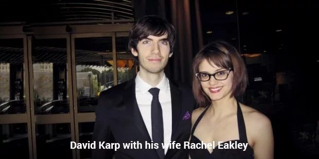 david karp with his wife rachel eakley