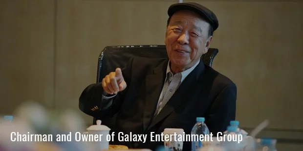 председатель и владелец galaxy entertainment group председатель и владелец galaxy entertainment group