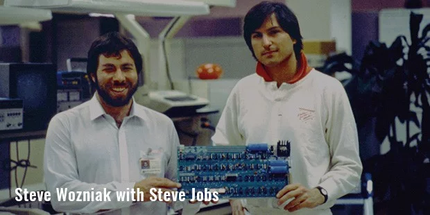 steve wozniak with steve jobs steve wozniak with steve jobs