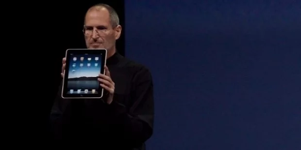 Стив с iPad
