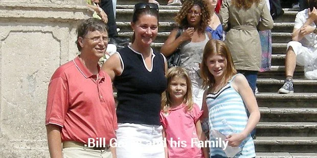 bill gates and his family bill gates and his family