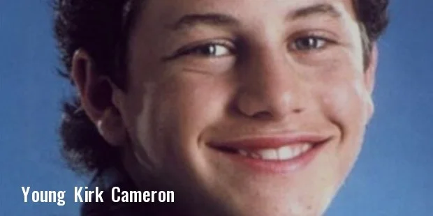 young kirk cameron young kirk cameron