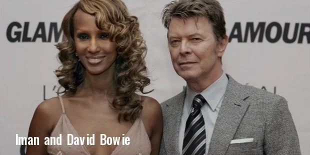 iman and david bowie at the 2006 glamour women of the year awards iman and david bowie at the 2006 glamour women of the year awards