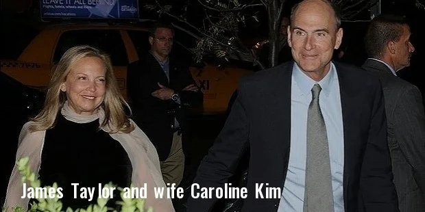 james taylor and wife caroline kim james taylor and wife caroline kim