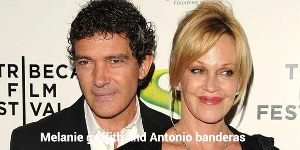 melanie griffith and antonio banderas melanie griffith and antonio banderas