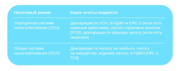 Таблица отчетности СНТ на 2026 год для систем налогообложения УСН и ОСН