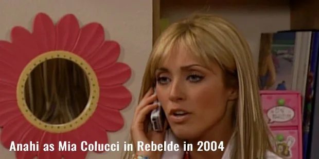 anahi as mia colucci in rebelde in 2004 anahi as mia colucci in rebelde in 2004