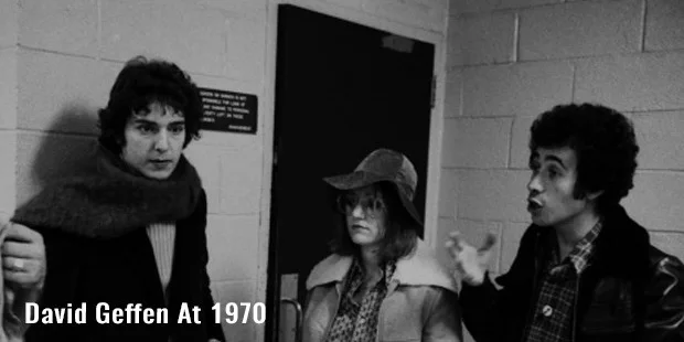 david geffen at 1970 david geffen at 1970