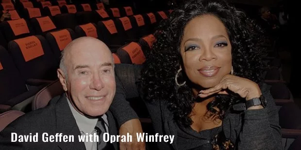 david geffen with oprah winfrey david geffen with oprah winfrey
