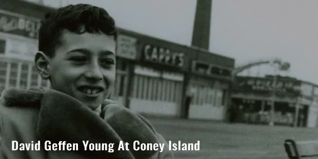 david geffen young at coney island david geffen young at coney island