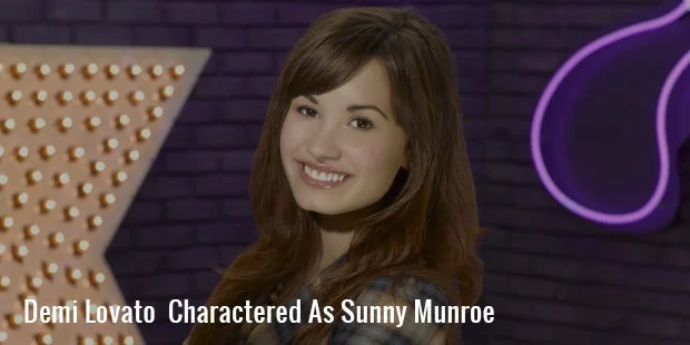 demi lovato charactered as sunny munroe demi lovato charactered as sunny munroe